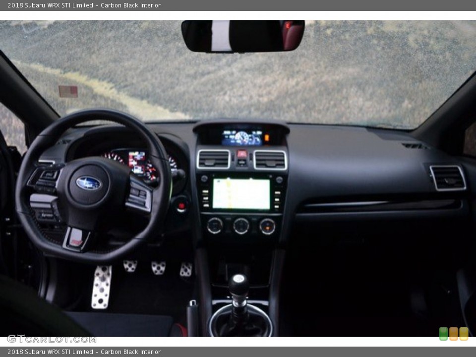Carbon Black Interior Dashboard for the 2018 Subaru WRX STI Limited #131725338