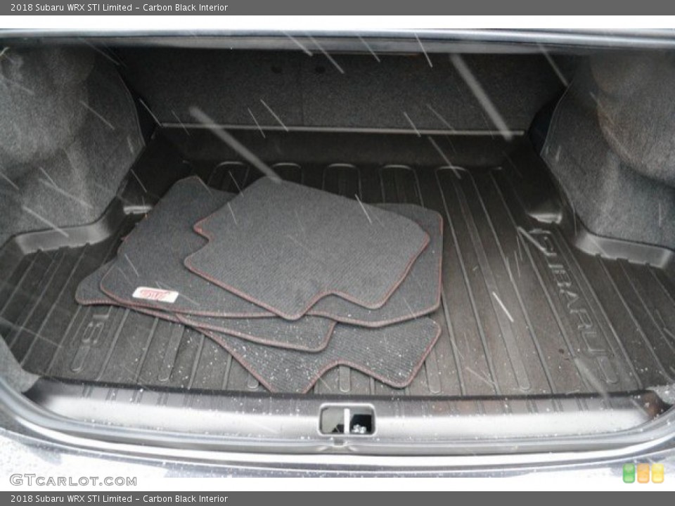 Carbon Black Interior Trunk for the 2018 Subaru WRX STI Limited #131725590