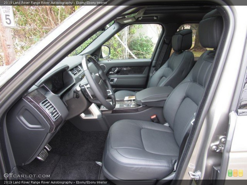 Ebony/Ebony Interior Photo for the 2019 Land Rover Range Rover Autobiography #131728694