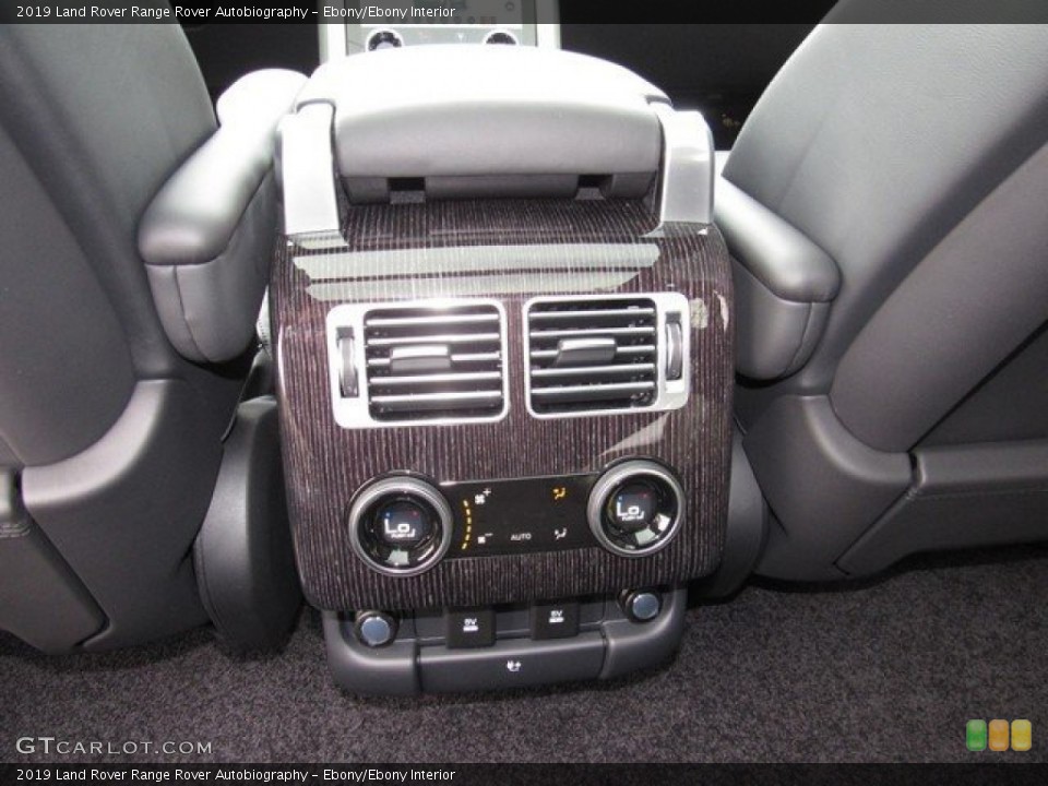 Ebony/Ebony Interior Rear Seat for the 2019 Land Rover Range Rover Autobiography #131728973