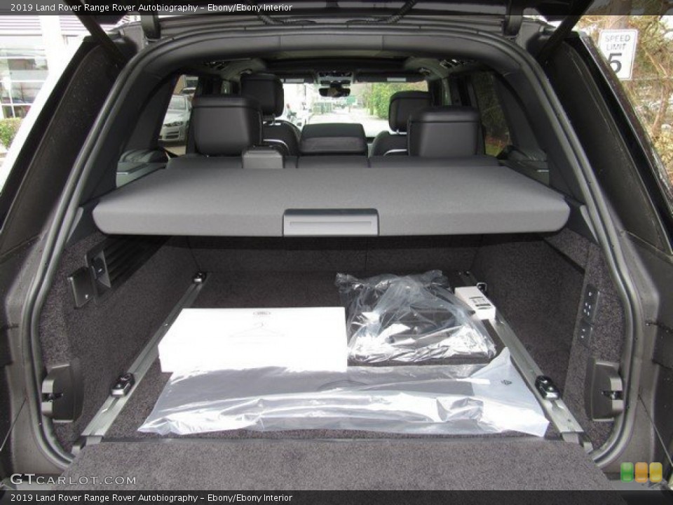 Ebony/Ebony Interior Trunk for the 2019 Land Rover Range Rover Autobiography #131728997