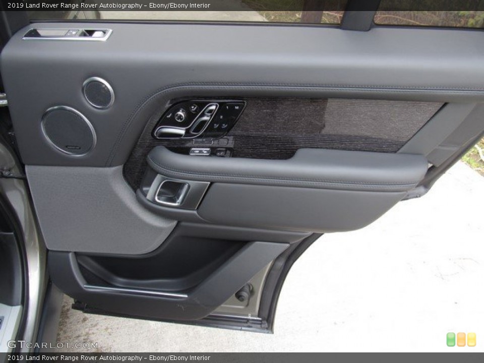 Ebony/Ebony Interior Door Panel for the 2019 Land Rover Range Rover Autobiography #131729081