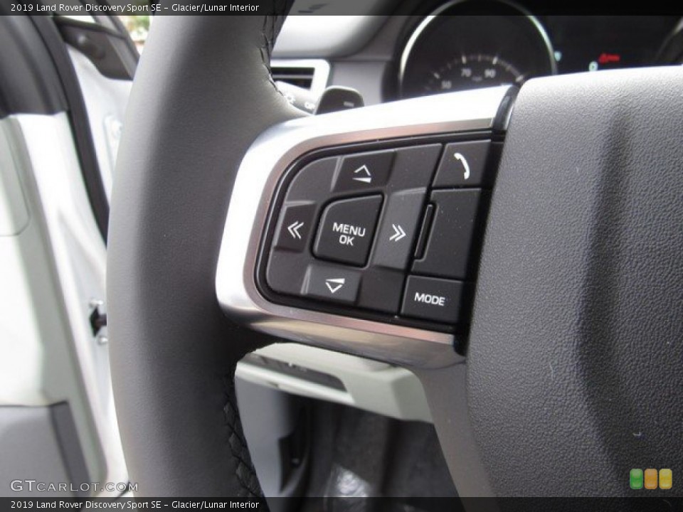 Glacier/Lunar Interior Steering Wheel for the 2019 Land Rover Discovery Sport SE #131729096