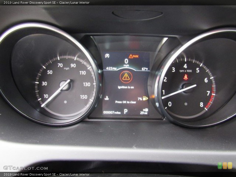 Glacier/Lunar Interior Gauges for the 2019 Land Rover Discovery Sport SE #131729129