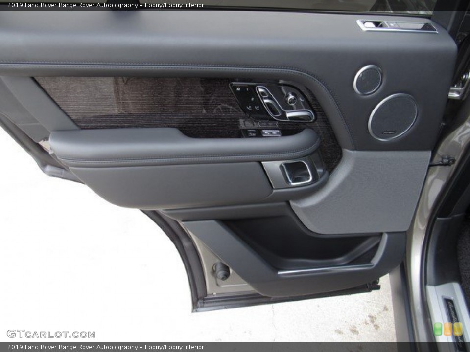 Ebony/Ebony Interior Door Panel for the 2019 Land Rover Range Rover Autobiography #131729132