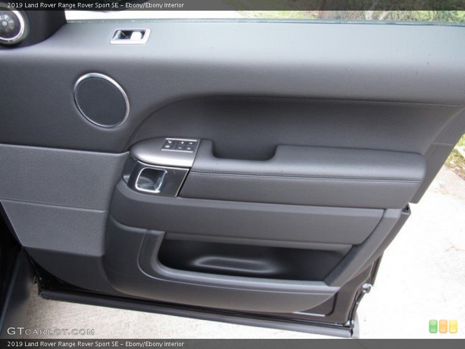 Ebony/Ebony Interior Door Panel for the 2019 Land Rover Range Rover Sport SE #131730146