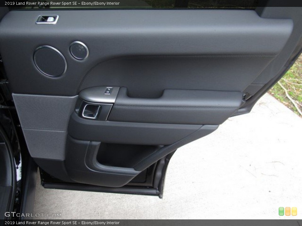 Ebony/Ebony Interior Door Panel for the 2019 Land Rover Range Rover Sport SE #131730155