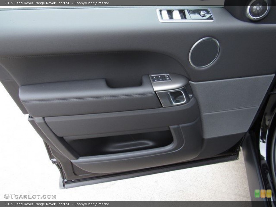 Ebony/Ebony Interior Door Panel for the 2019 Land Rover Range Rover Sport SE #131730176
