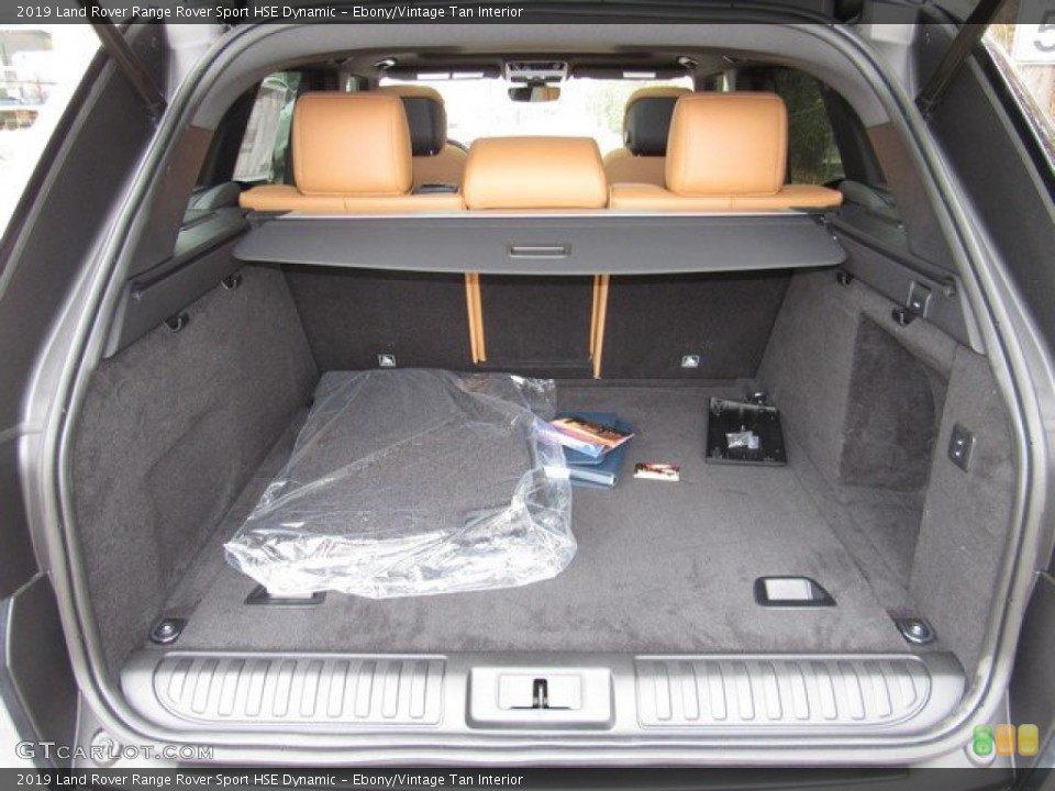 Ebony/Vintage Tan Interior Trunk for the 2019 Land Rover Range Rover Sport HSE Dynamic #131730557