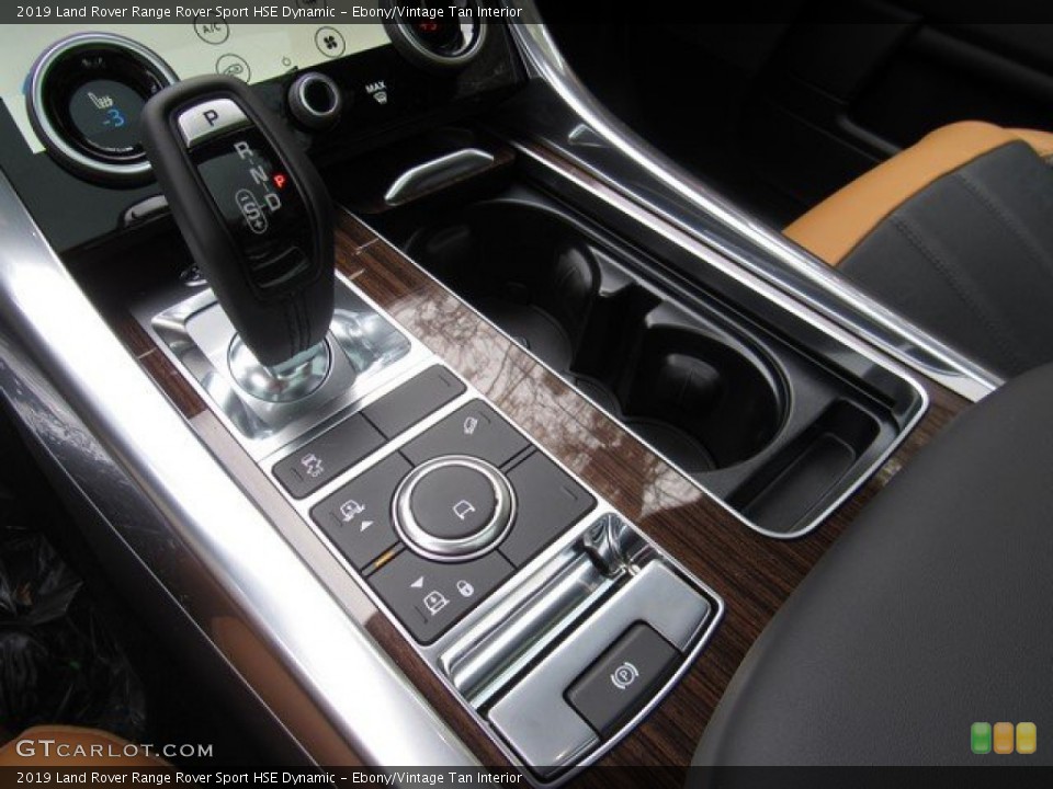 Ebony/Vintage Tan Interior Transmission for the 2019 Land Rover Range Rover Sport HSE Dynamic #131730770