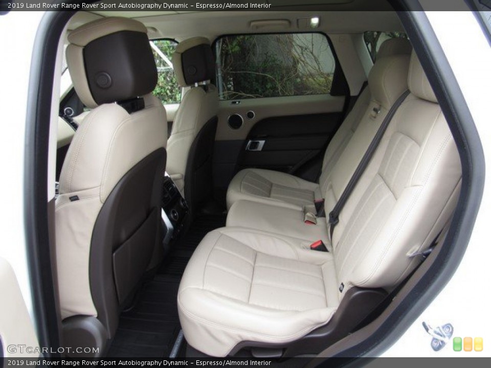 Espresso/Almond Interior Rear Seat for the 2019 Land Rover Range Rover Sport Autobiography Dynamic #131730932