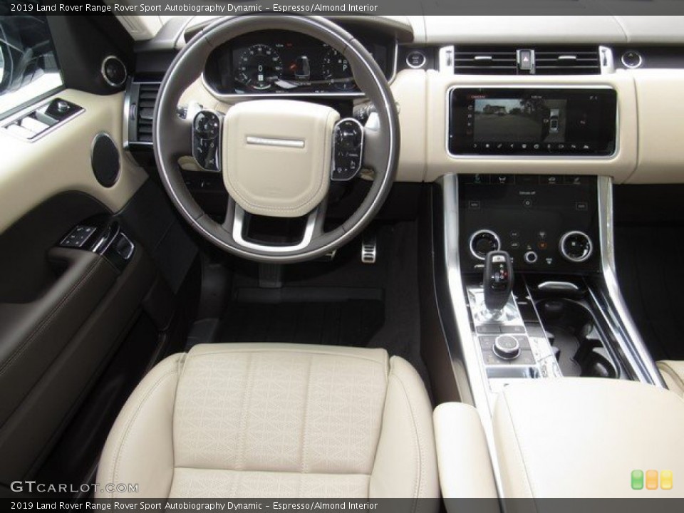 Espresso/Almond Interior Dashboard for the 2019 Land Rover Range Rover Sport Autobiography Dynamic #131730944