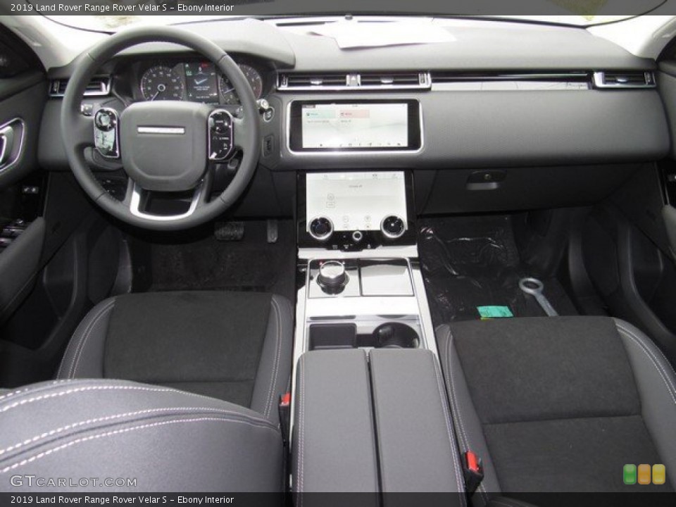 Ebony Interior Dashboard for the 2019 Land Rover Range Rover Velar S #131731202
