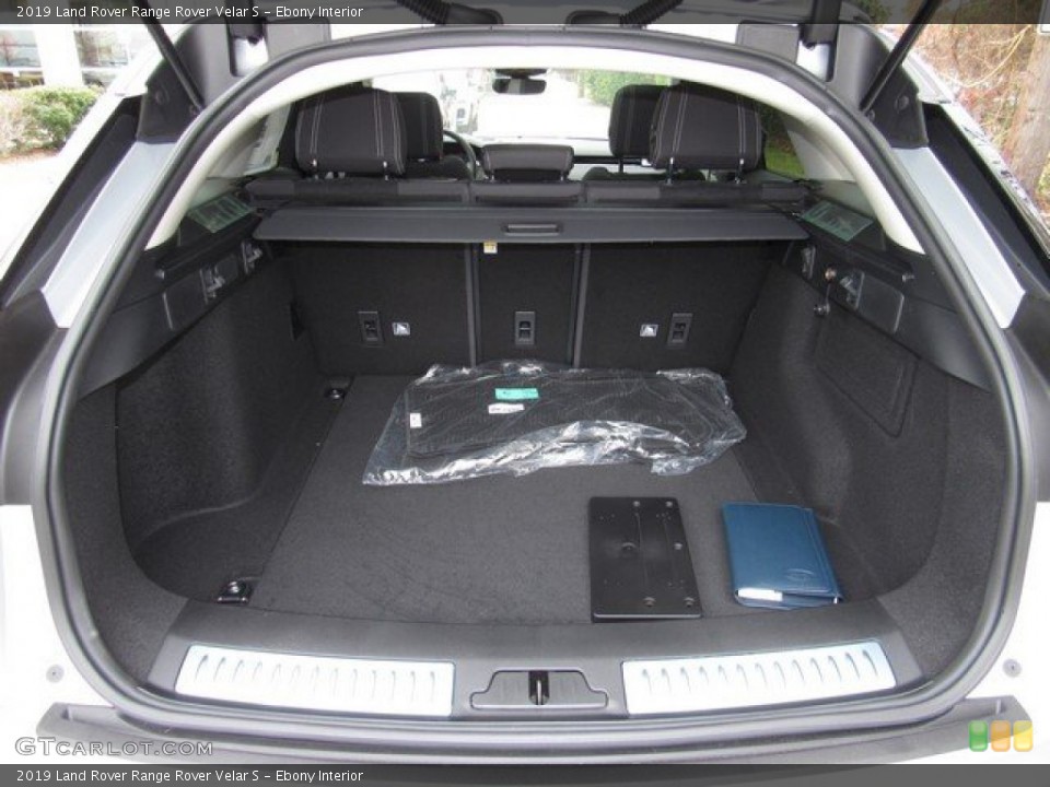 Ebony Interior Trunk for the 2019 Land Rover Range Rover Velar S #131731322