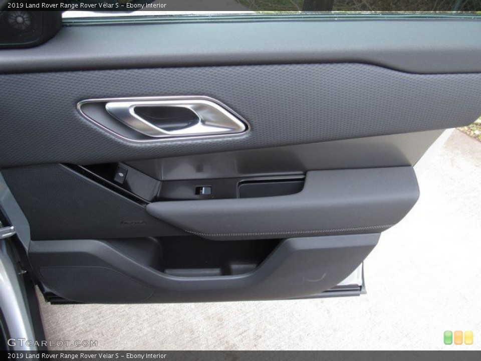 Ebony Interior Door Panel for the 2019 Land Rover Range Rover Velar S #131731358