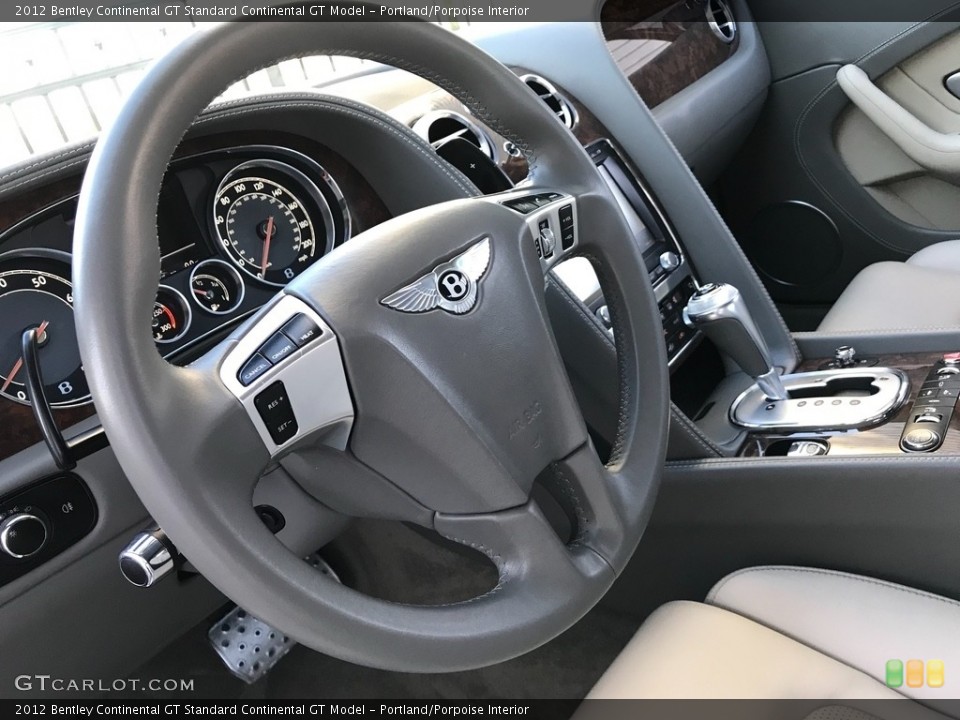 Portland/Porpoise Interior Steering Wheel for the 2012 Bentley Continental GT  #131734255