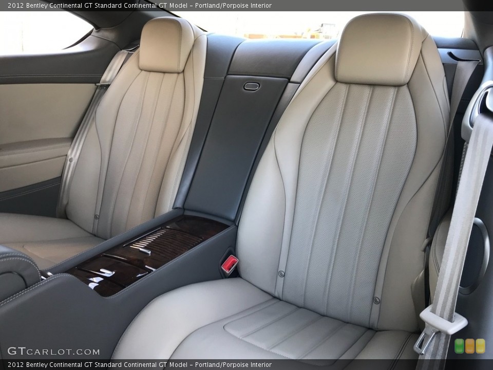 Portland/Porpoise Interior Rear Seat for the 2012 Bentley Continental GT  #131734531