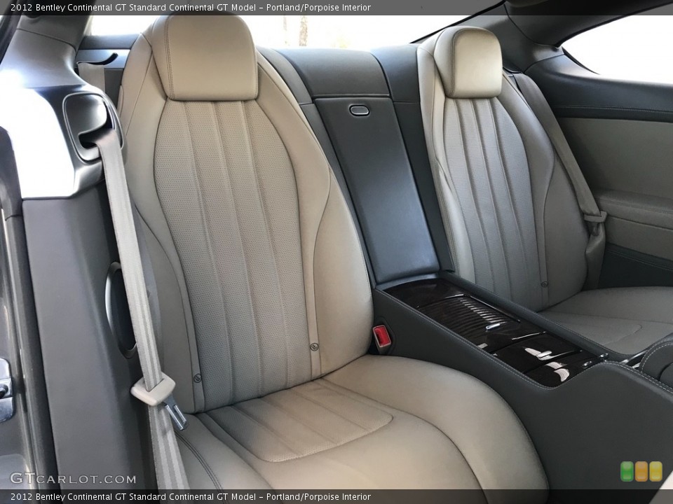 Portland/Porpoise Interior Rear Seat for the 2012 Bentley Continental GT  #131734558
