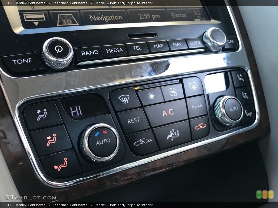 Portland/Porpoise Interior Controls for the 2012 Bentley Continental GT  #131734723
