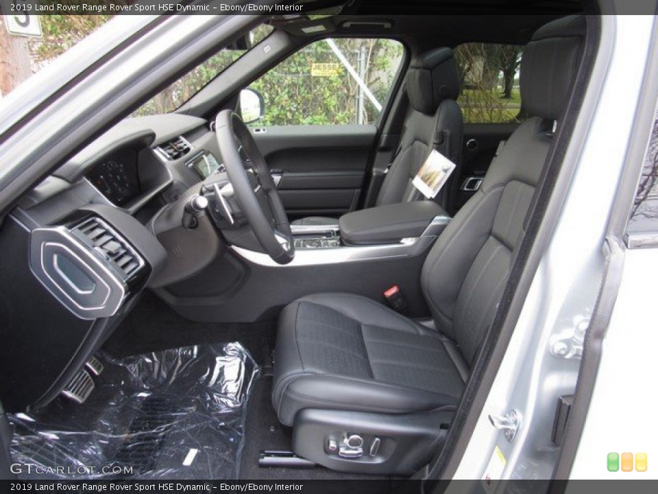 Ebony/Ebony Interior Photo for the 2019 Land Rover Range Rover Sport HSE Dynamic #131743630