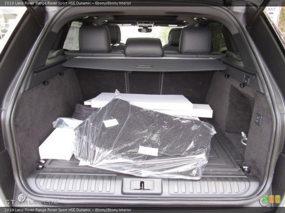 Ebony/Ebony Interior Trunk for the 2019 Land Rover Range Rover Sport HSE Dynamic #131743849