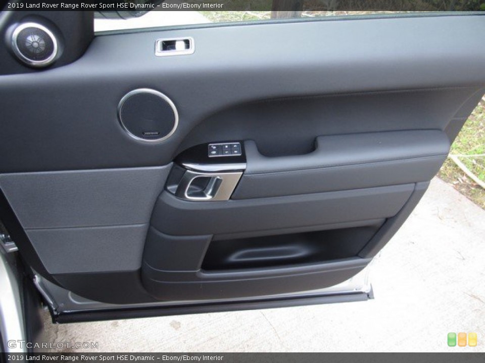 Ebony/Ebony Interior Door Panel for the 2019 Land Rover Range Rover Sport HSE Dynamic #131743900