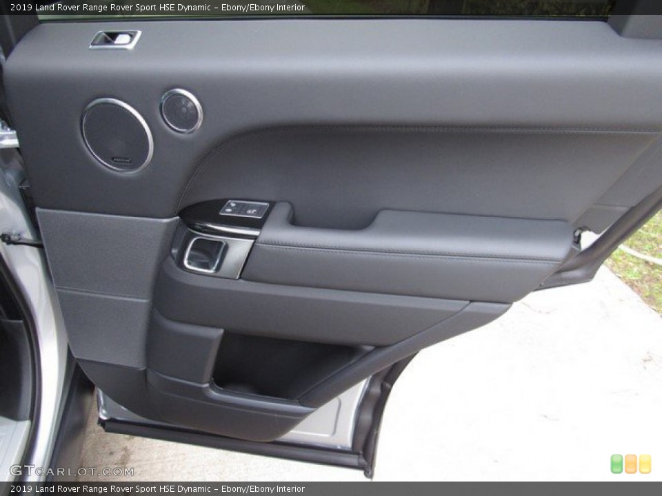 Ebony/Ebony Interior Door Panel for the 2019 Land Rover Range Rover Sport HSE Dynamic #131743924