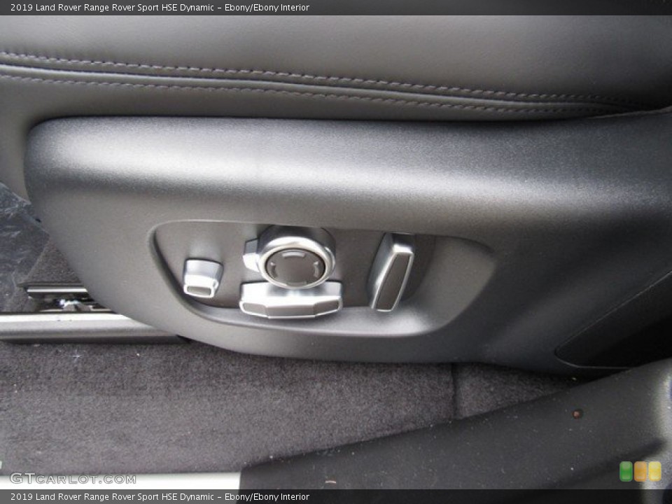 Ebony/Ebony Interior Controls for the 2019 Land Rover Range Rover Sport HSE Dynamic #131743999