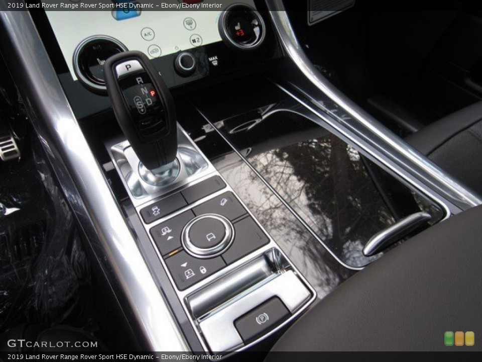 Ebony/Ebony Interior Transmission for the 2019 Land Rover Range Rover Sport HSE Dynamic #131744185