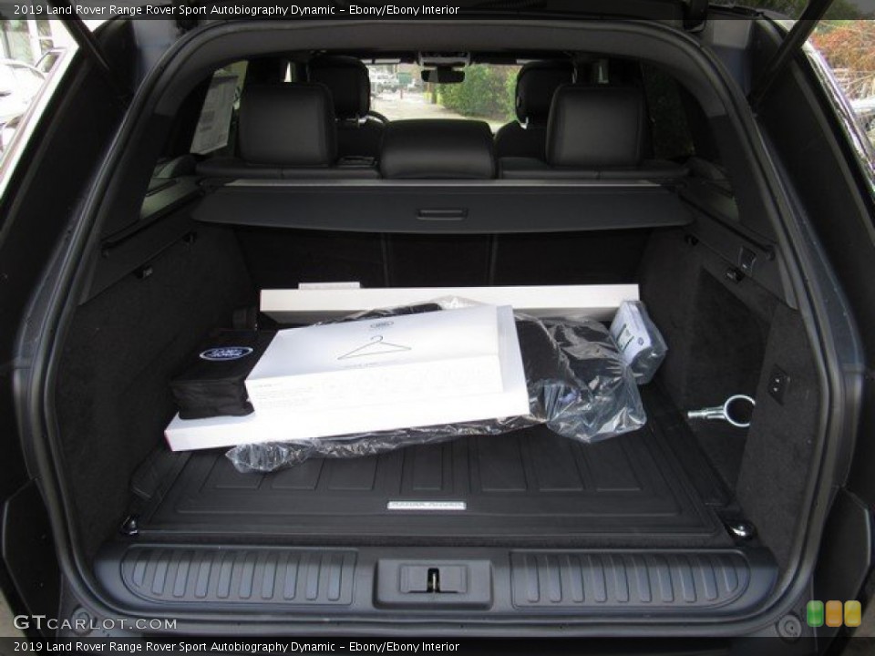 Ebony/Ebony Interior Trunk for the 2019 Land Rover Range Rover Sport Autobiography Dynamic #131745976