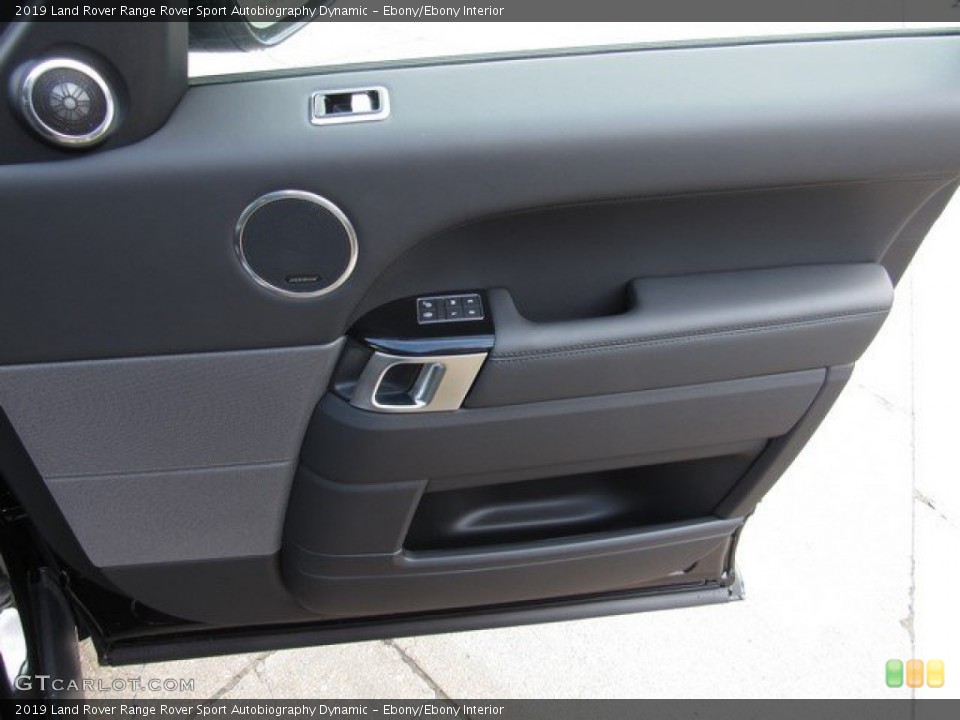 Ebony/Ebony Interior Door Panel for the 2019 Land Rover Range Rover Sport Autobiography Dynamic #131746033