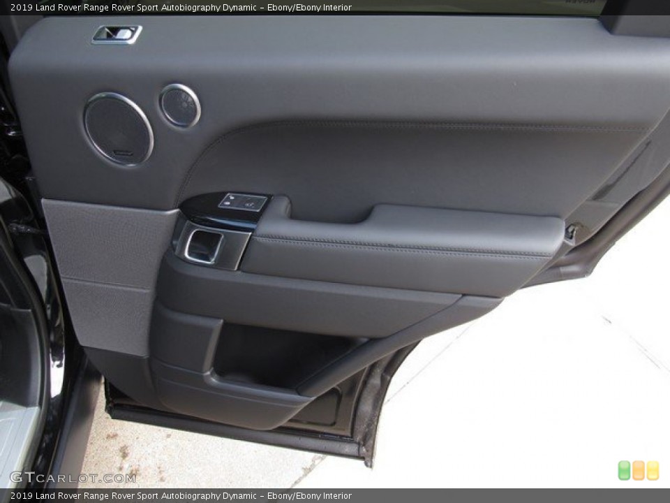 Ebony/Ebony Interior Door Panel for the 2019 Land Rover Range Rover Sport Autobiography Dynamic #131746039