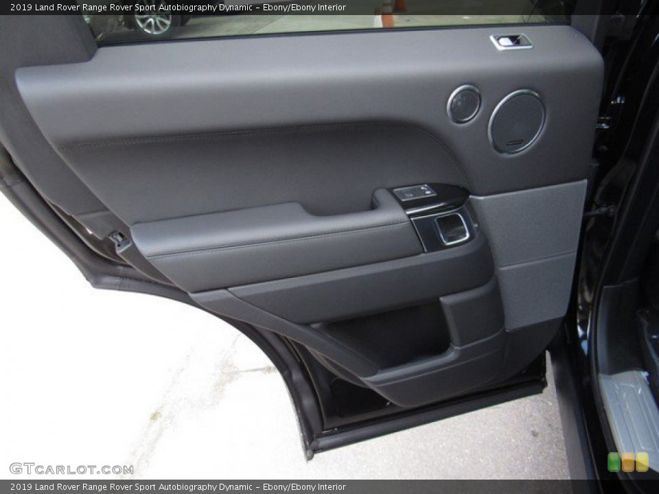 Ebony/Ebony Interior Door Panel for the 2019 Land Rover Range Rover Sport Autobiography Dynamic #131746063