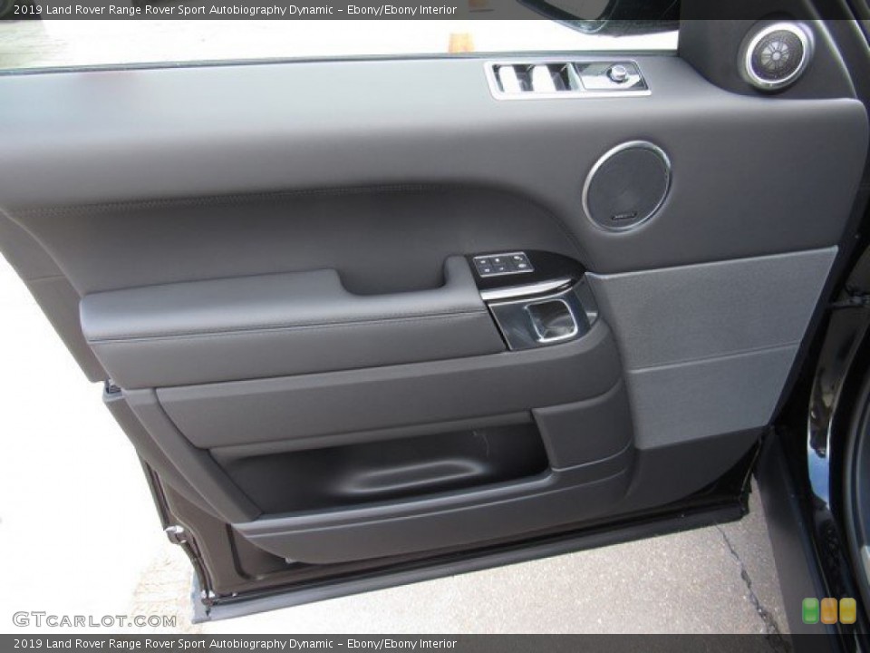 Ebony/Ebony Interior Door Panel for the 2019 Land Rover Range Rover Sport Autobiography Dynamic #131746081