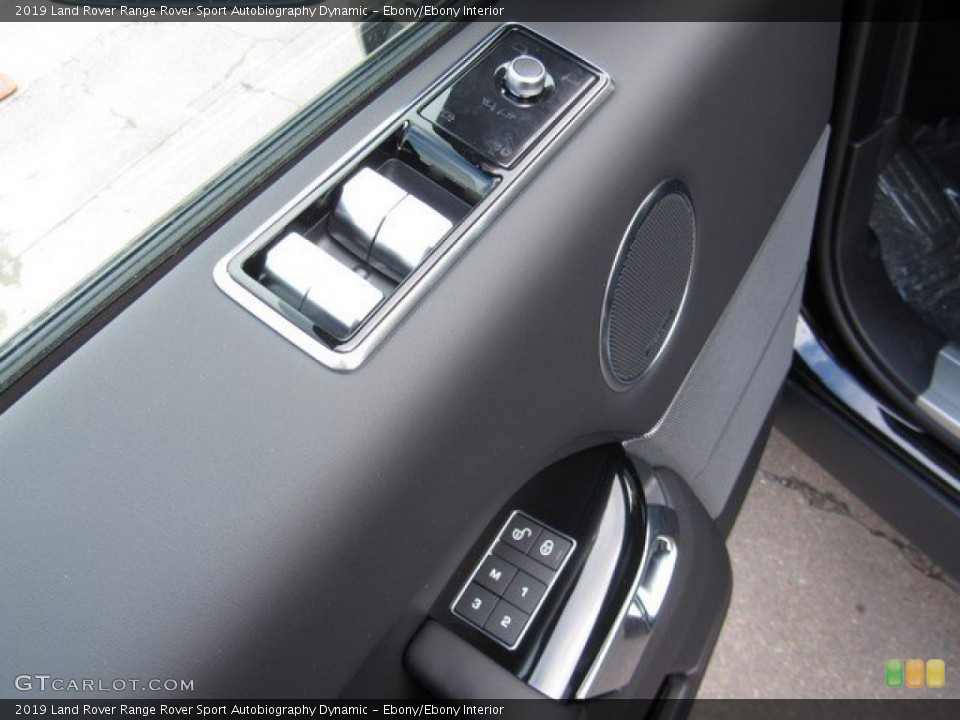 Ebony/Ebony Interior Controls for the 2019 Land Rover Range Rover Sport Autobiography Dynamic #131746099