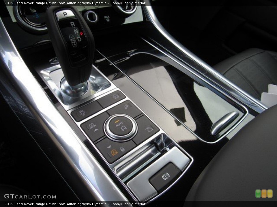 Ebony/Ebony Interior Transmission for the 2019 Land Rover Range Rover Sport Autobiography Dynamic #131746306