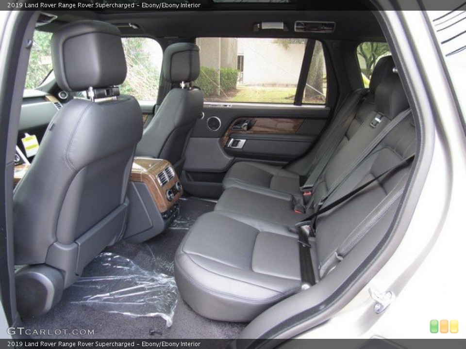 Ebony/Ebony Interior Rear Seat for the 2019 Land Rover Range Rover Supercharged #131746627