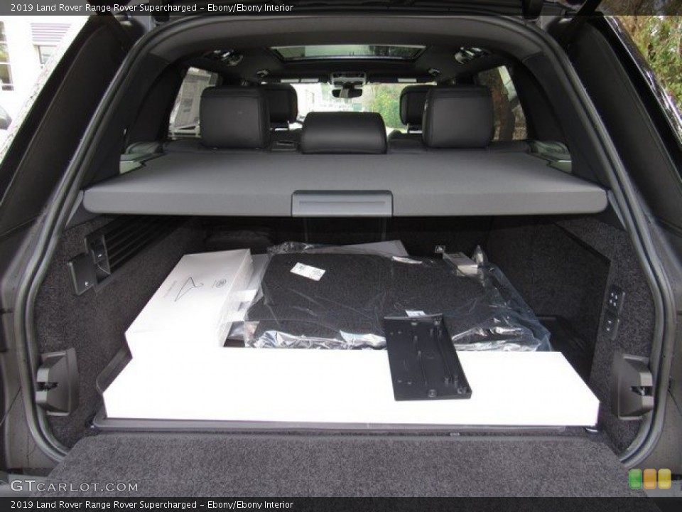 Ebony/Ebony Interior Trunk for the 2019 Land Rover Range Rover Supercharged #131746711