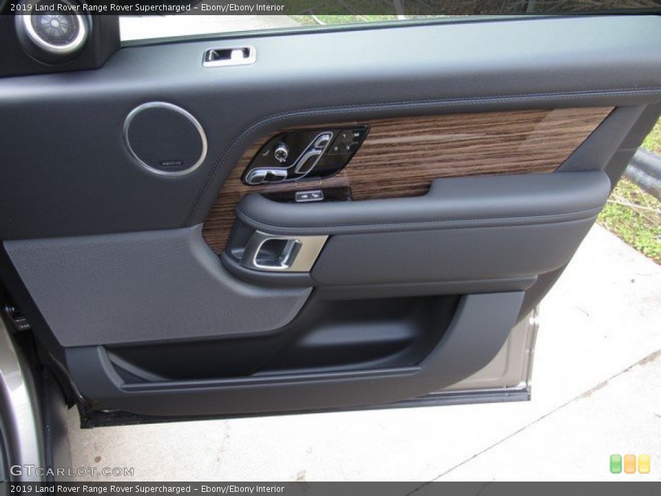 Ebony/Ebony Interior Door Panel for the 2019 Land Rover Range Rover Supercharged #131746769