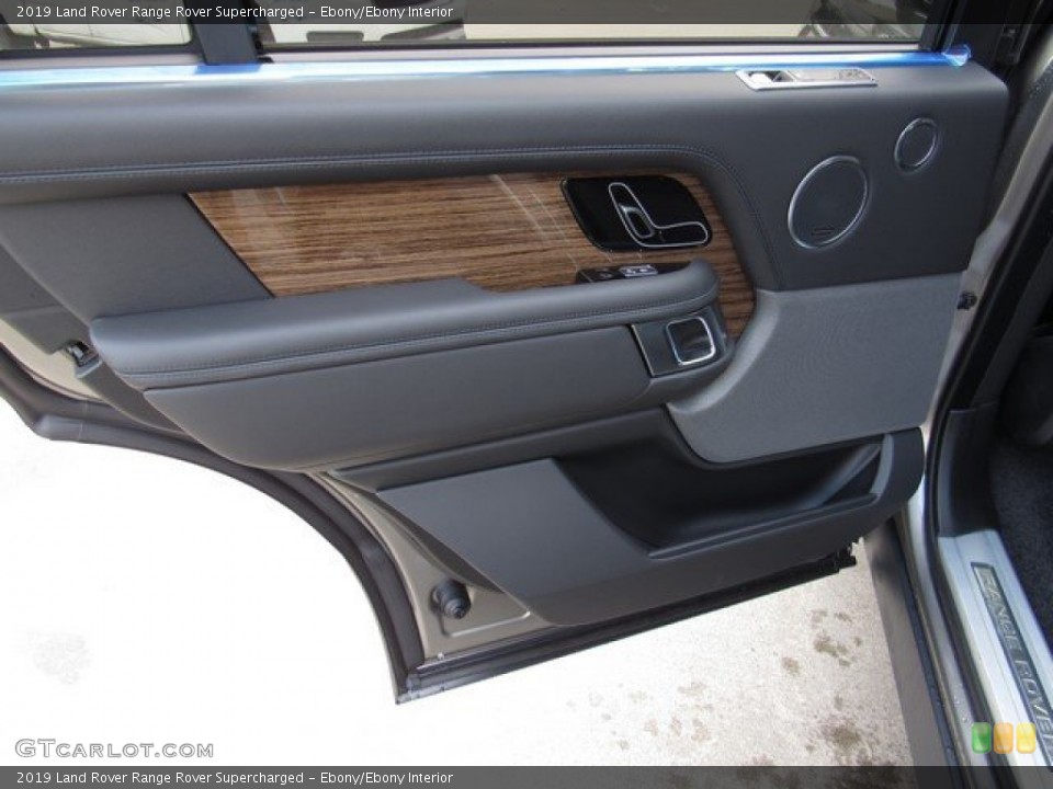 Ebony/Ebony Interior Door Panel for the 2019 Land Rover Range Rover Supercharged #131746868