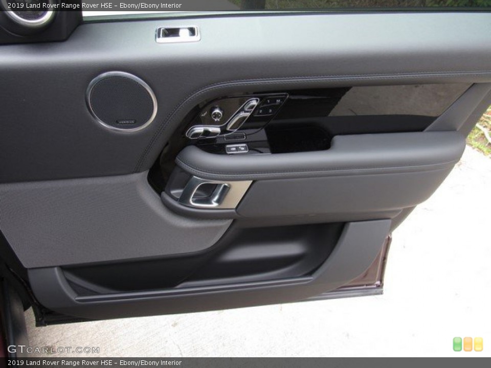Ebony/Ebony Interior Door Panel for the 2019 Land Rover Range Rover HSE #131748331