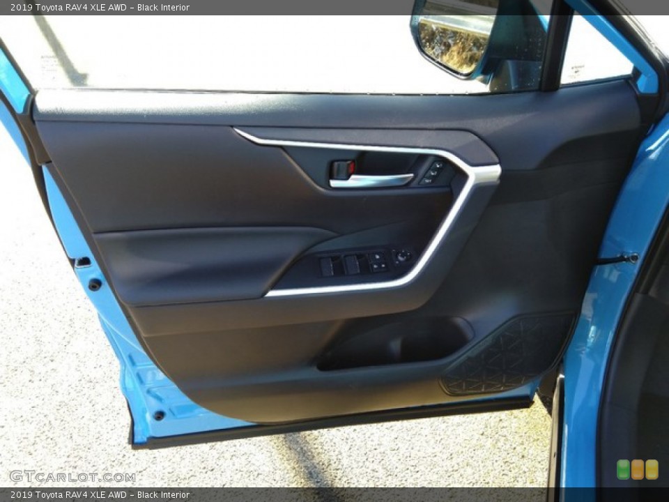 Black Interior Door Panel for the 2019 Toyota RAV4 XLE AWD #131751418