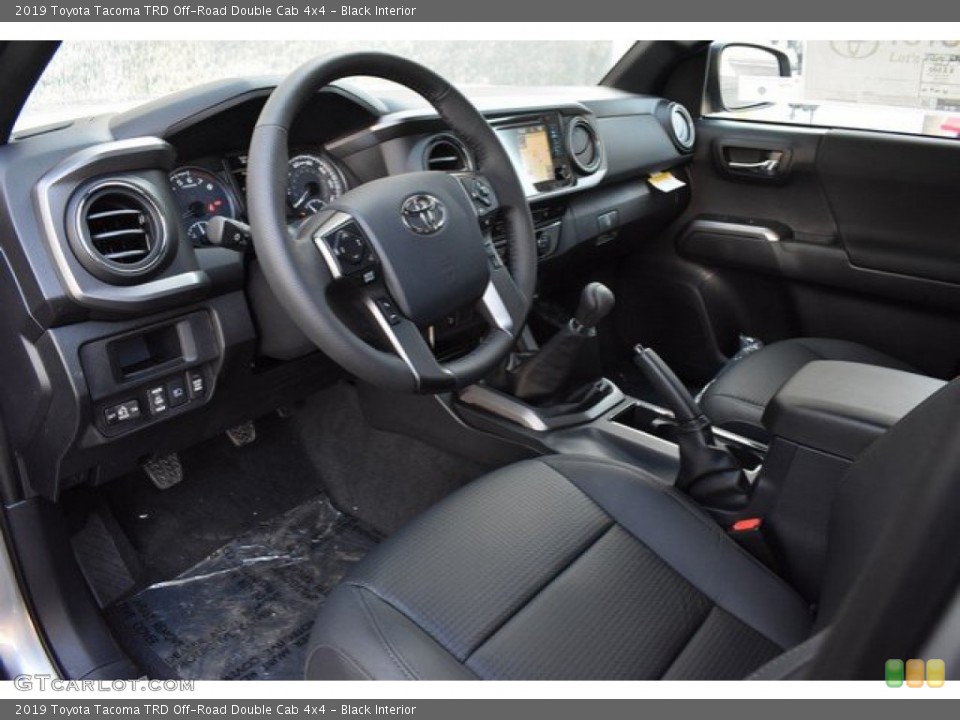 Black Interior Photo for the 2019 Toyota Tacoma TRD Off-Road Double Cab 4x4 #131753848
