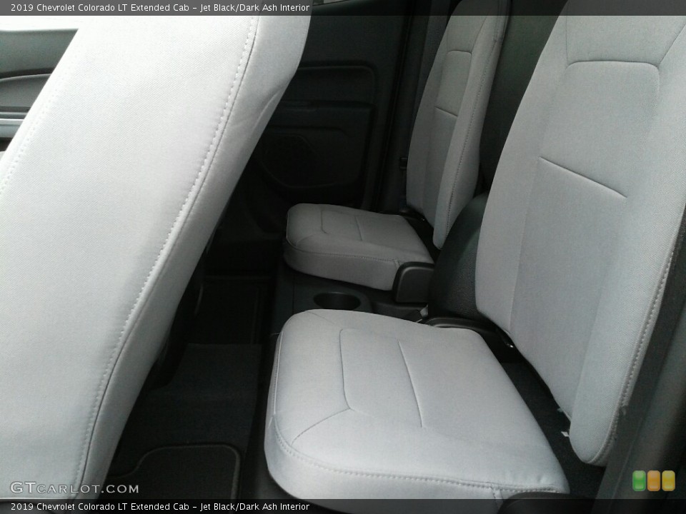 Jet Black/Dark Ash Interior Rear Seat for the 2019 Chevrolet Colorado LT Extended Cab #131754055