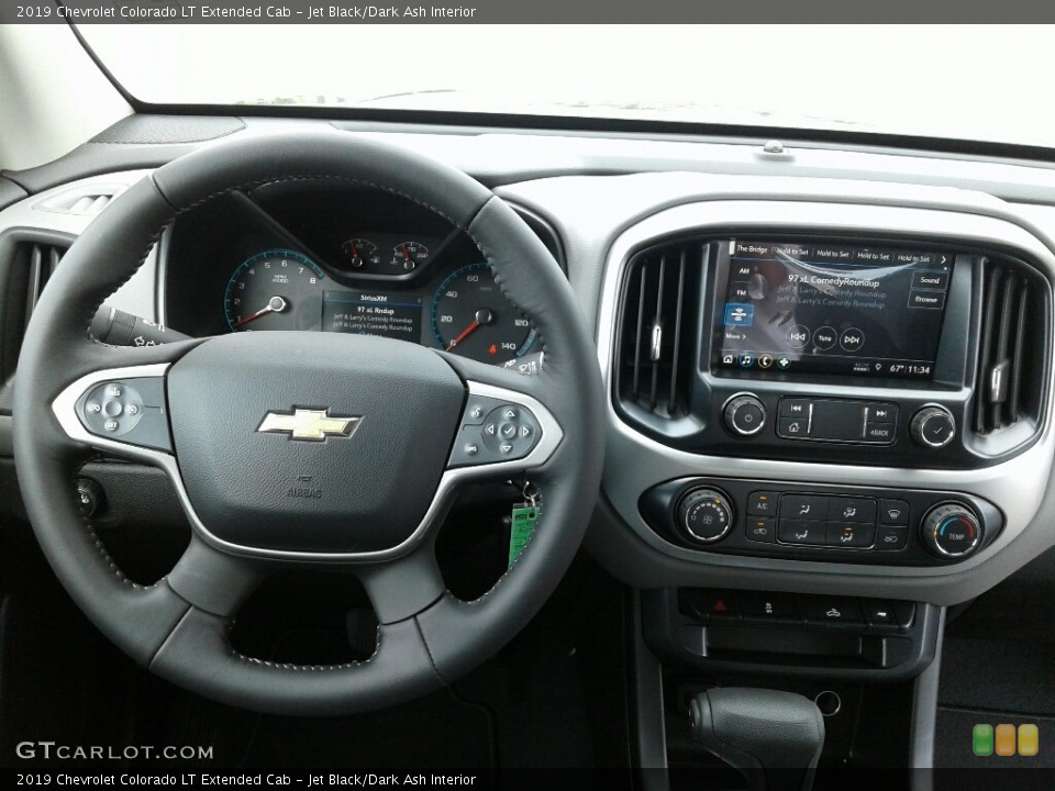 Jet Black/Dark Ash Interior Dashboard for the 2019 Chevrolet Colorado LT Extended Cab #131754171