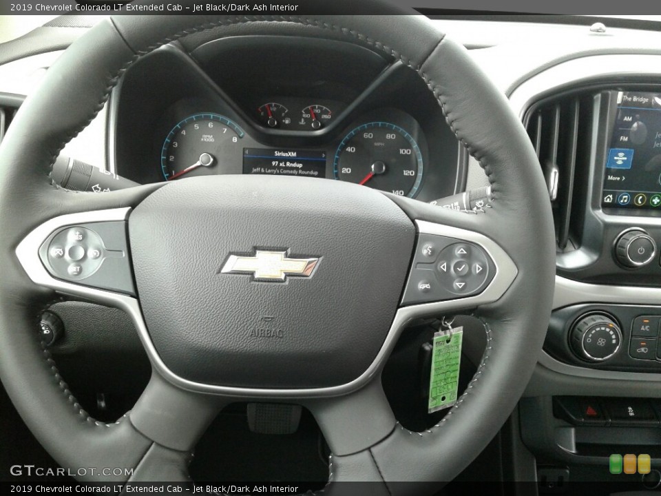 Jet Black/Dark Ash Interior Steering Wheel for the 2019 Chevrolet Colorado LT Extended Cab #131754202