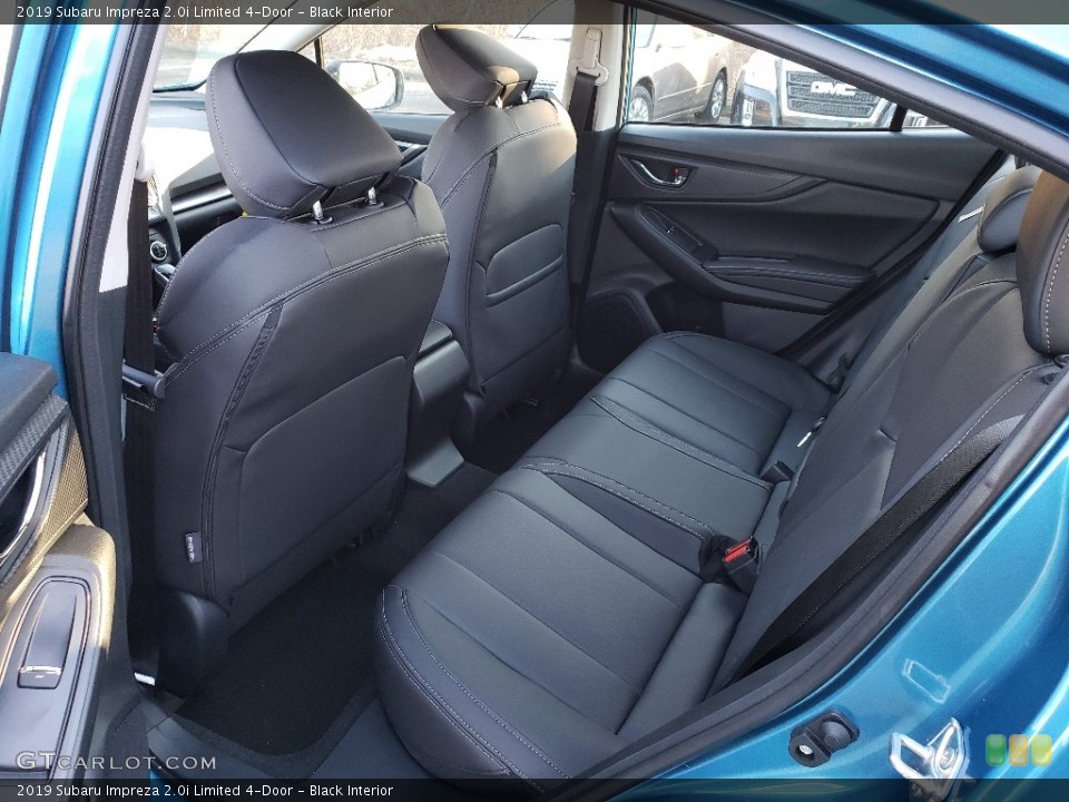 Black Interior Rear Seat for the 2019 Subaru Impreza 2.0i Limited 4-Door #131757418