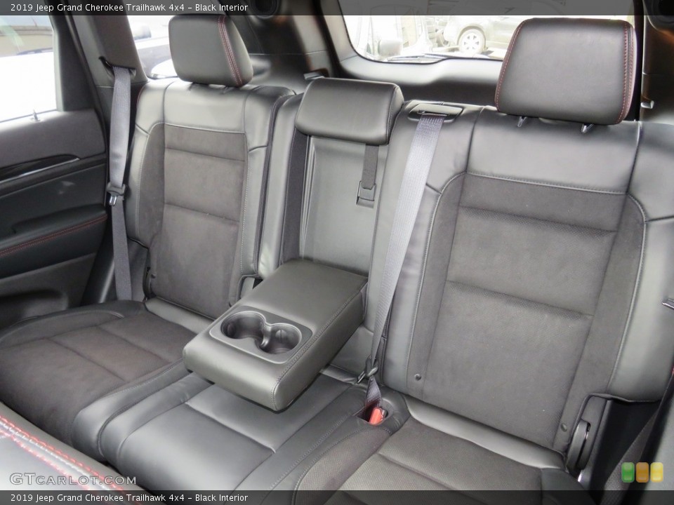 Black Interior Rear Seat for the 2019 Jeep Grand Cherokee Trailhawk 4x4 #131767637