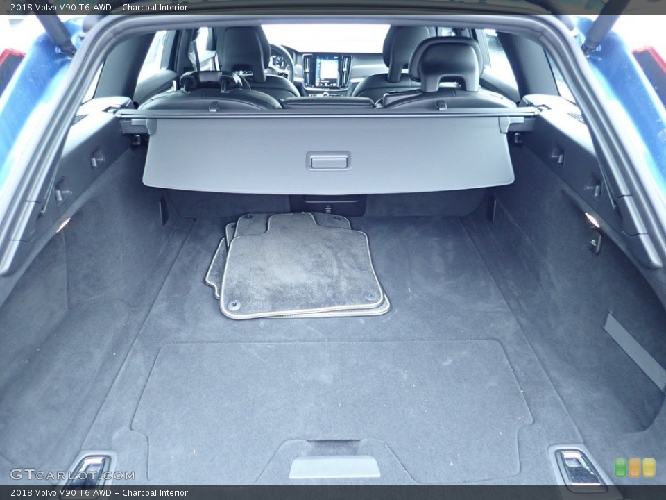 Charcoal Interior Trunk for the 2018 Volvo V90 T6 AWD #131769410