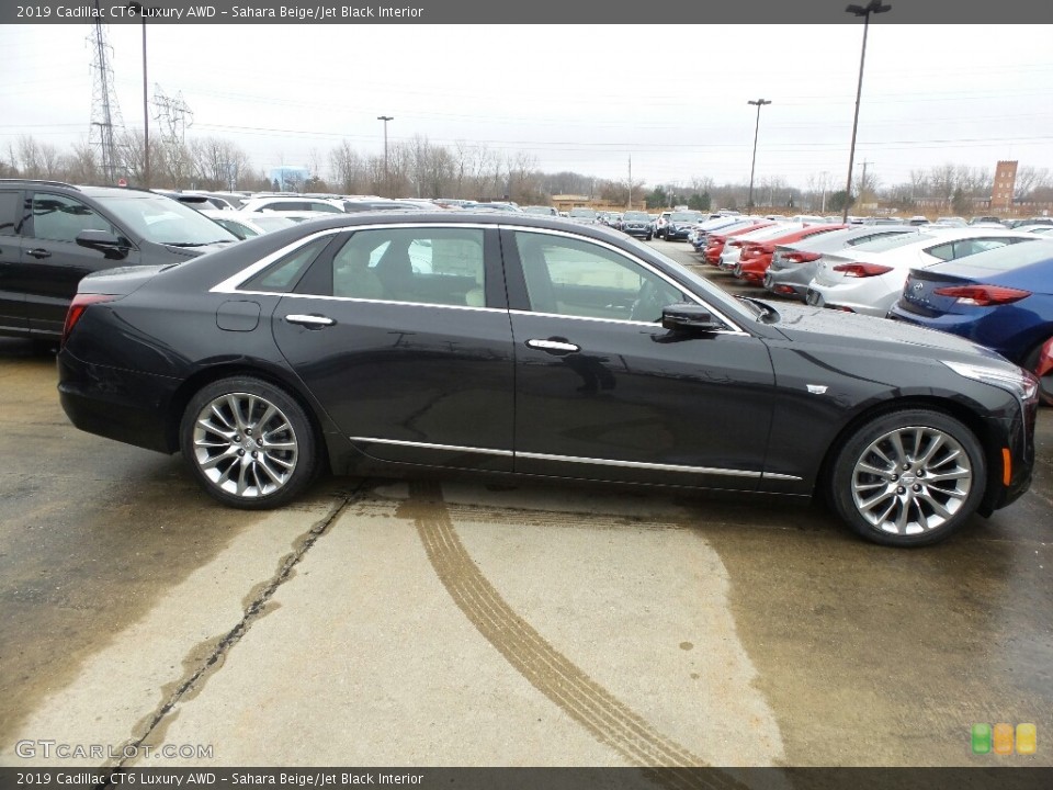 Sahara Beige/Jet Black Interior Photo for the 2019 Cadillac CT6 Luxury AWD #131772062